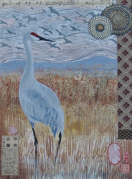 Song of the Sandhills 1 (Sandhill Cranes) | 16" x 12" | $650.00 | SOLD