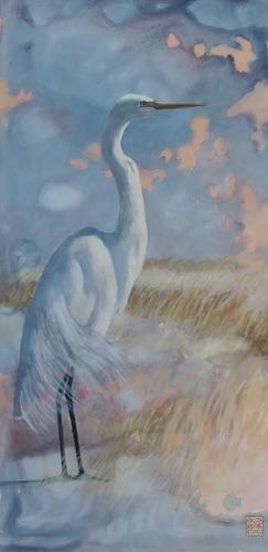  Daybreak at the Beach | acrylic | 24' x 12' | $795.00 | SOLD