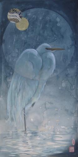 Rain Mood | acrylic | 24' x 12" | $850.00