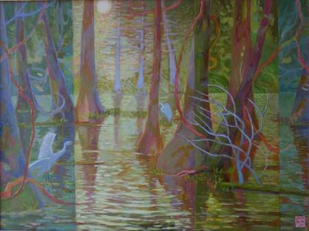 Shadowed Passage 2 | Acrylic | 18" x 24" | $1,100.00